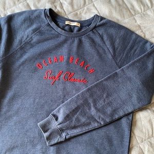 Navy blue Marine Layer sweatshirt